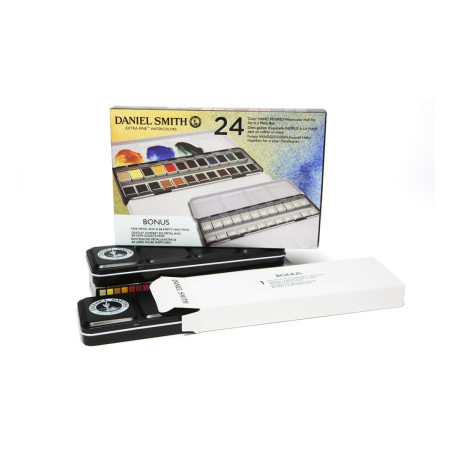 Daniel Smith Watercolor Half Pan Set of 24