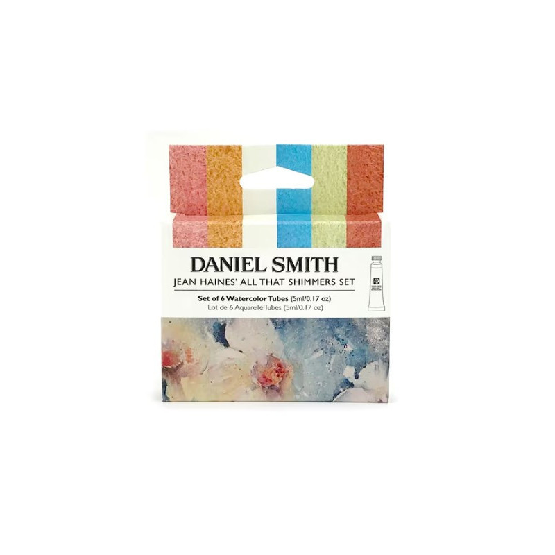 Daniel Smith Watercolour Jean Haines All That Shimmers Paint 6 Tubes 5ml