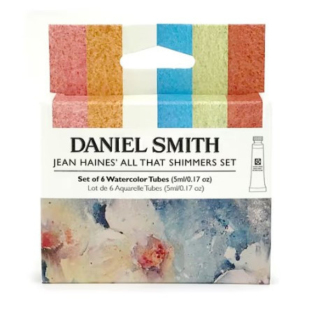 Daniel Smith Watercolour Jean Haines All That Shimmers Paint 6 Tubes 5ml