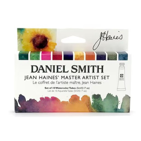 Daniel Smith Watercolour Jean Haines Master Artist Paint Set 10 Tubes 5ml