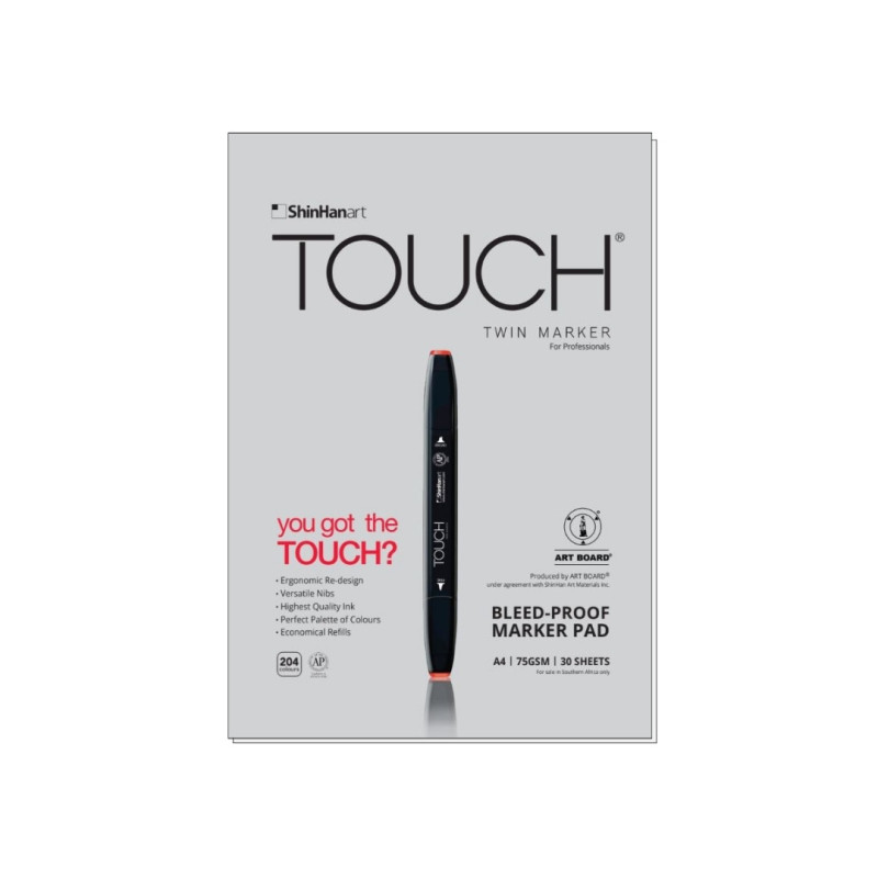ShinHan: Touch Marker Bleed Proof Paper Pad- A4