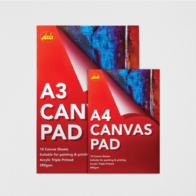 Dala - Canvas Pad A4 10 Sheets