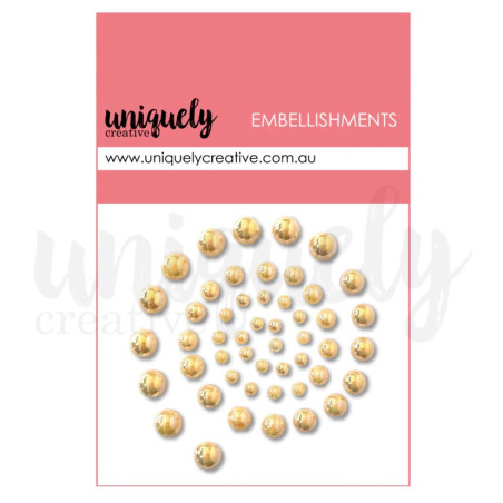 Uniquely Creative Embellishment - Champagne Pearls