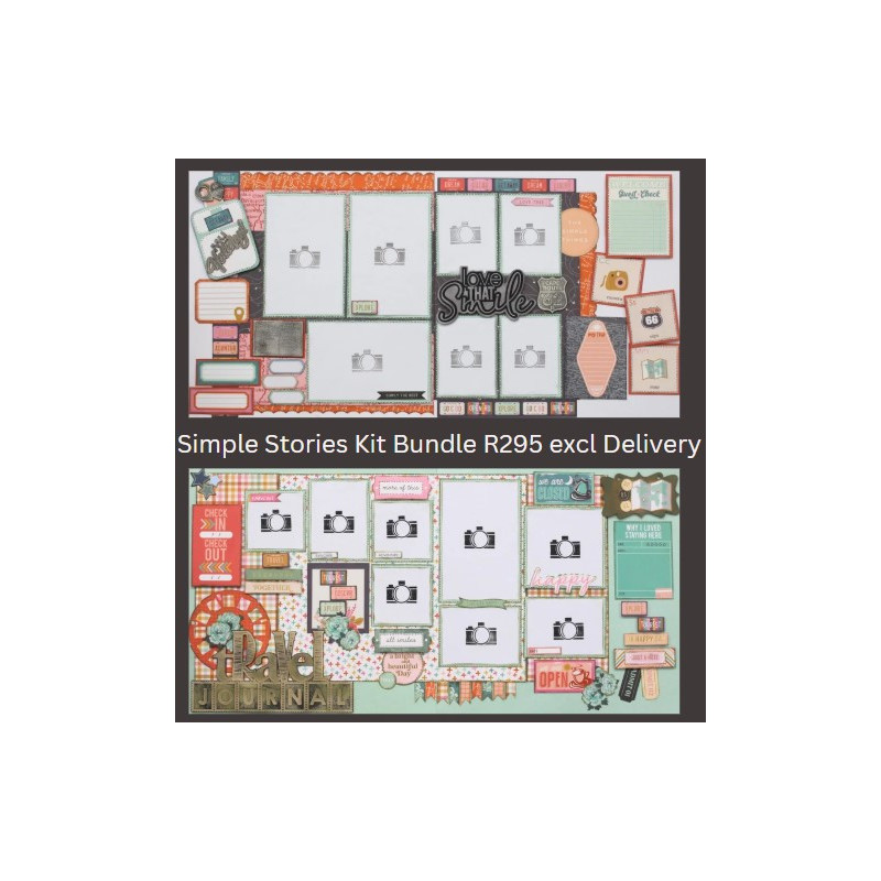 Scrapbook Studio Paper Kit By Priscilla Travel