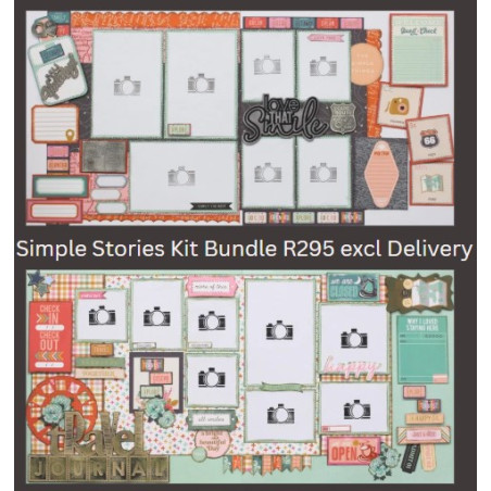 Scrapbook Studio Paper Kit By Priscilla Travel