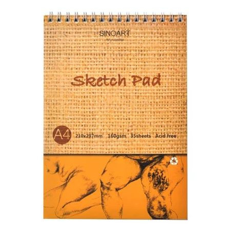 A4 Sketch Pad 160gsm - 35 Sheets