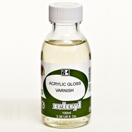 Zellen Zelcryl Acrylic Varnish - Gloss 100ml