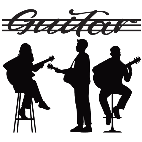 Scrapbook Studio Chipboard Guitar