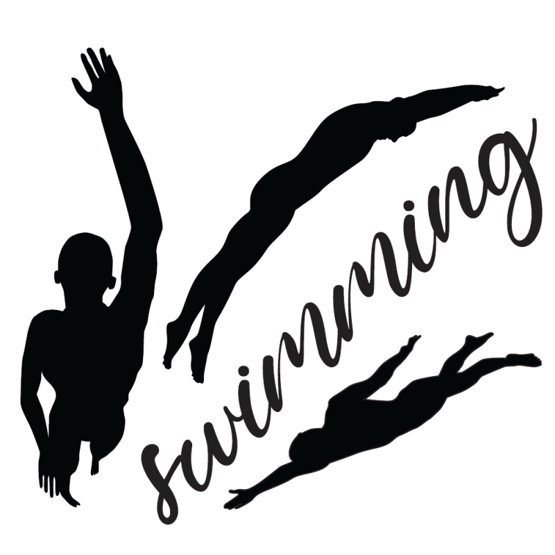 Scrapbook Studio Chipboard Swimming