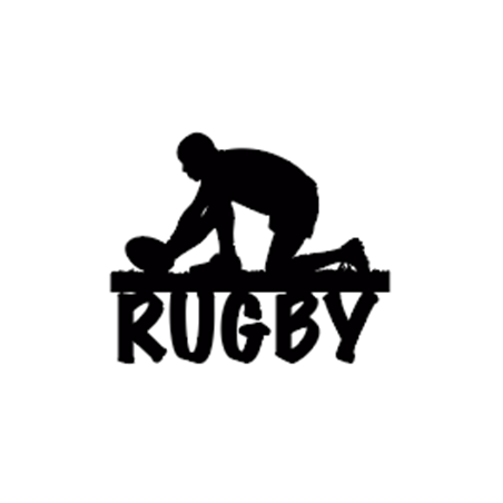 Scrapbook Studio Sport Chipboard - Rugby