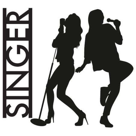 Scrapbook Studio Chipboard -Singer