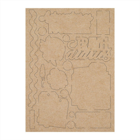 Penelope Dee Serendipity Kraft Backing for Sticker Sheet