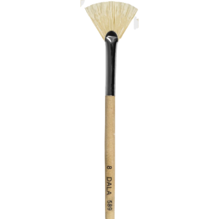 Dala 589 Fan Brush Size 8