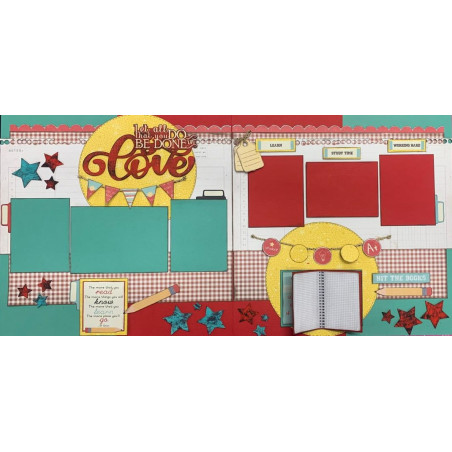 Scrapbook Studio Paper Kit by Yolande -School