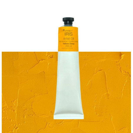 Primeart Iris Oil 200ml Yellow Deep