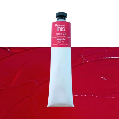 Primeart Iris Oil Paint 200ml Magenta