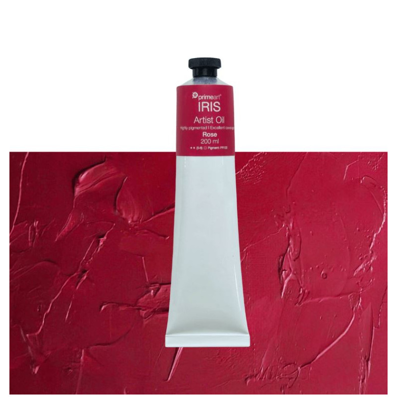 Primeart Iris Oil Paint 200ml Rose