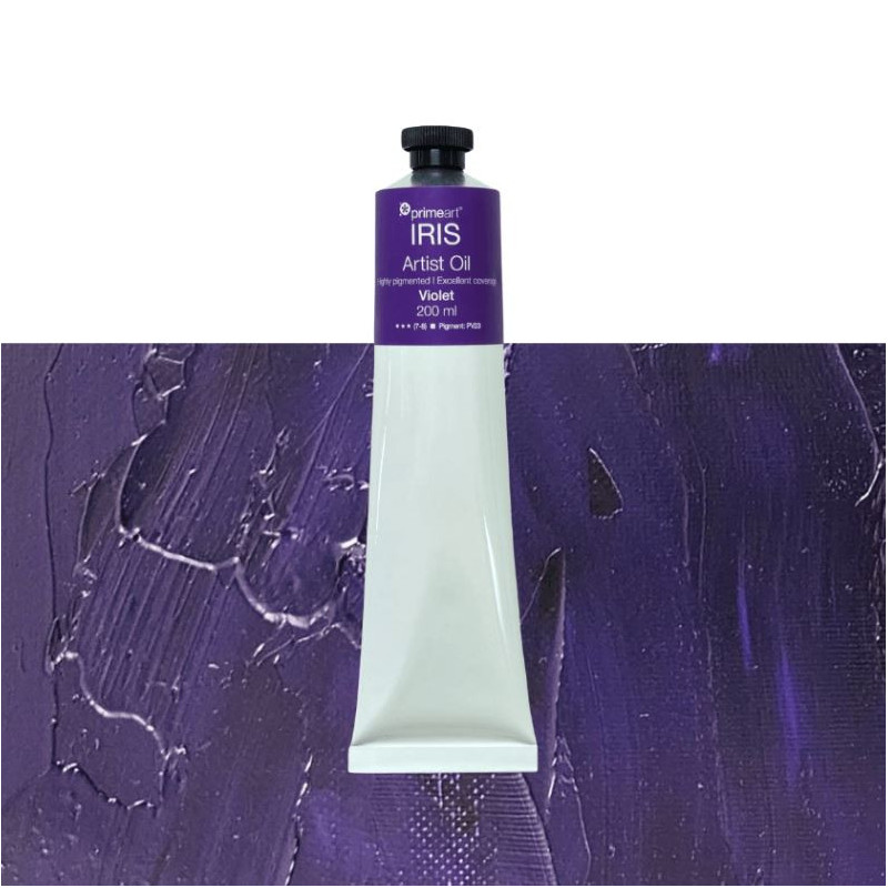 Primeart Iris Oil Paint Violet
