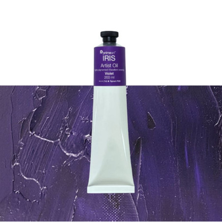 Primeart Iris Oil Paint Violet
