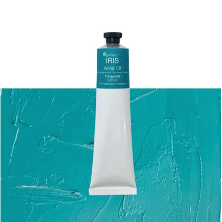 Primeart Iris Oil Paint 200ml Turquoise