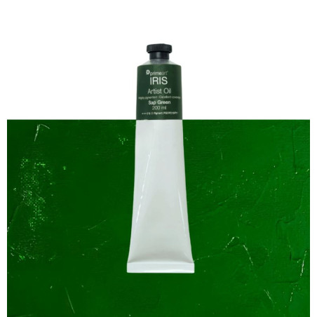 Primeart Iris Oil Paint 200ml Sap Green