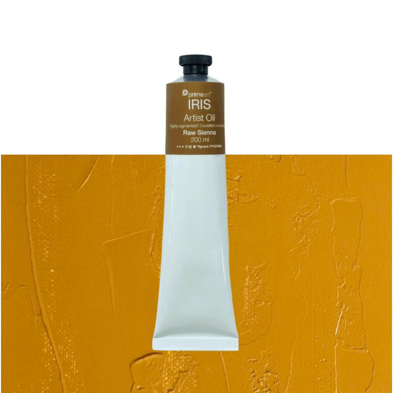 Primeaer Iris Oil Paint 200ml Raw Sienna