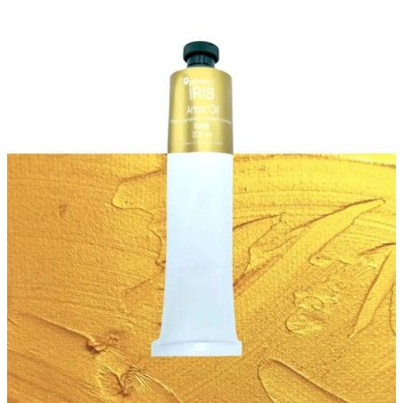 Primeart Iris Oil Paint 200ml Gold