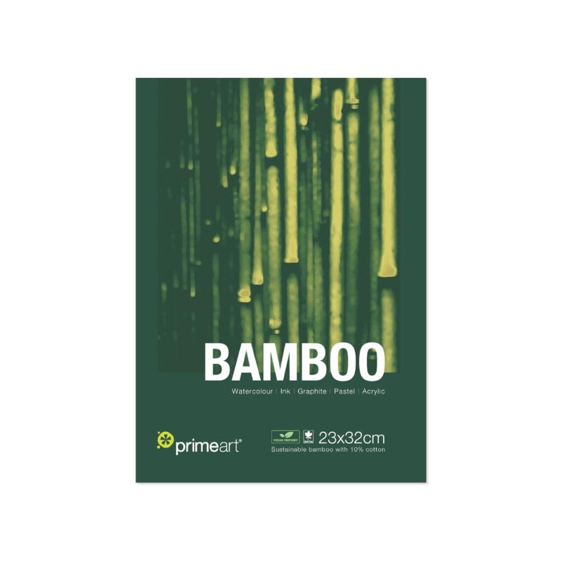 Primeart Bamboo Pad 230X320mm 265gsm 10sheets