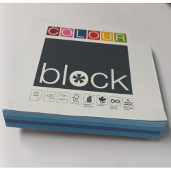 Primeart Colour Block 220gsm - Shades of Blue