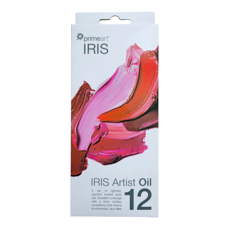 Primeart Oil Paint Sets 12ml (12 Assorted)