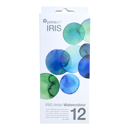 Primeart Watercolour Paint Sets 12ml (12 Assorted)