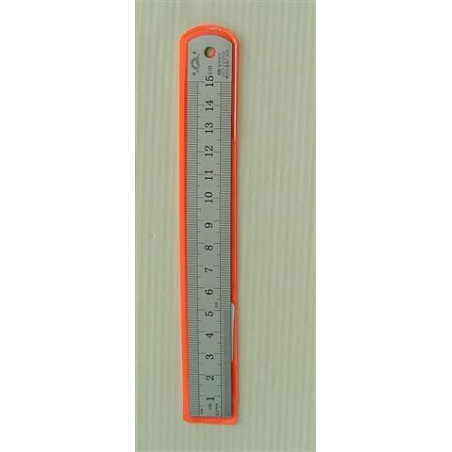 W&M Steel Ruler 15 cm