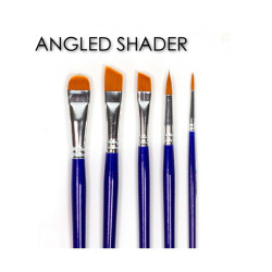 DecoArt Designer's Brushes Basic Set with Angled Shaders