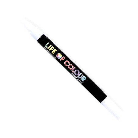 Life Of Colour Acrylic Paint Pen - White 1 mm
