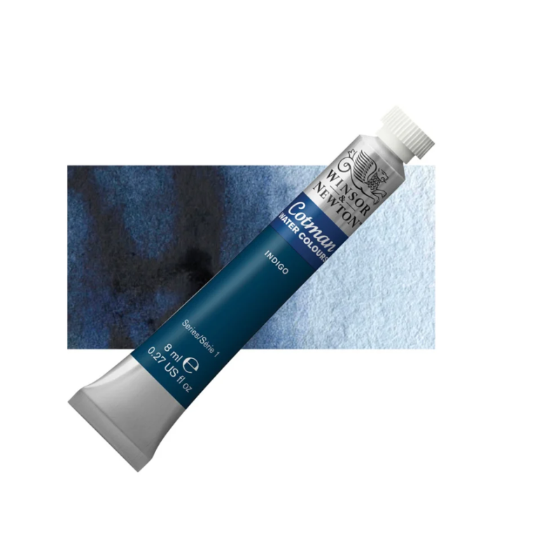 Winsor and Newton Cotman Watercolour 8ml Tube - Indigo