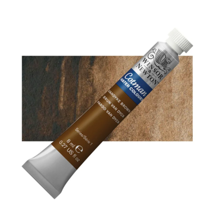 Winsor and Newton Cotman Watercolour 8ml Tube - Vandyke Brown