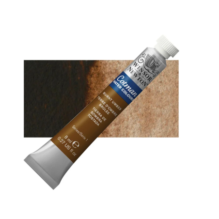 Winsor and Newton Cotman Watercolour 8ml Tube - Burnt Umber