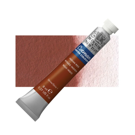 Winsor and Newton Cotman Watercolour 8ml Tube - Indian Red