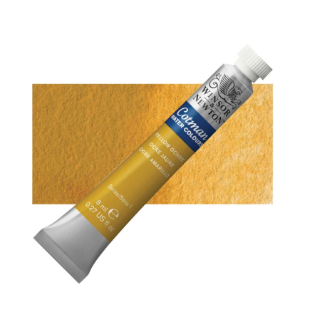 Winsor and Newton Cotman Watercolour 8ml Tube - Yellow Ochre