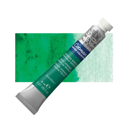 Winsor and Newton Cotman Watercolour 8ml Tube - Viridian Hue
