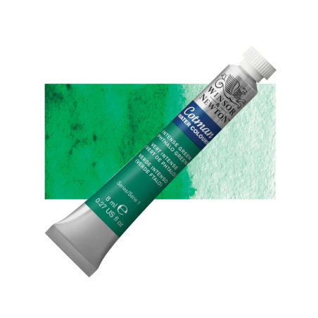Winsor and Newton Cotman Watercolour 8ml Tube - Intense Phthalo Green