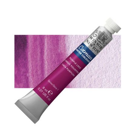 Winsor and Newton Cotman Watercolour 8ml Tube - Purple Lake