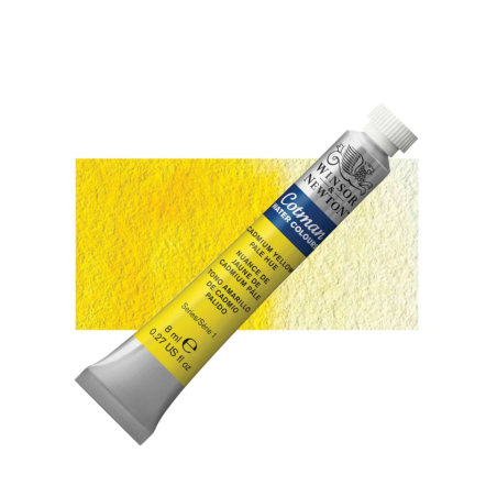 Winsor and Newton Cotman Watercolour 8ml Tube - Cadmium Yellow Pale Hue
