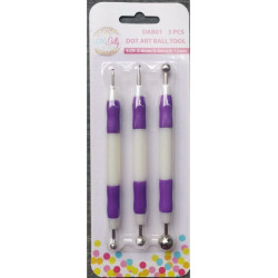 Dot Art / Embossing Tool. 3PCS SET