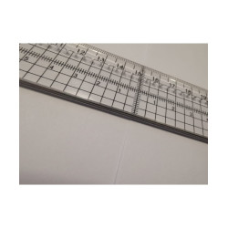 Kcraft Metal Edged Craft Ruler with Centre Line
