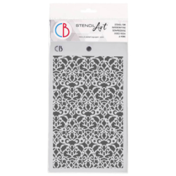Ciao Bella Texture Stencil 5x8 Ethereal Elegance