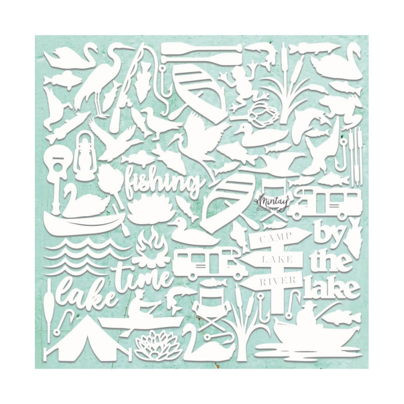 Mintay 12x12 Chipboard - Lake