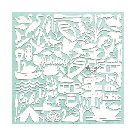 Mintay 12x12 Chipboard - Lake