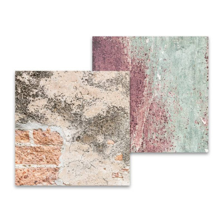 P13 Maxi Creative Pastel Walls 12x12 Scrapbook Paper 001