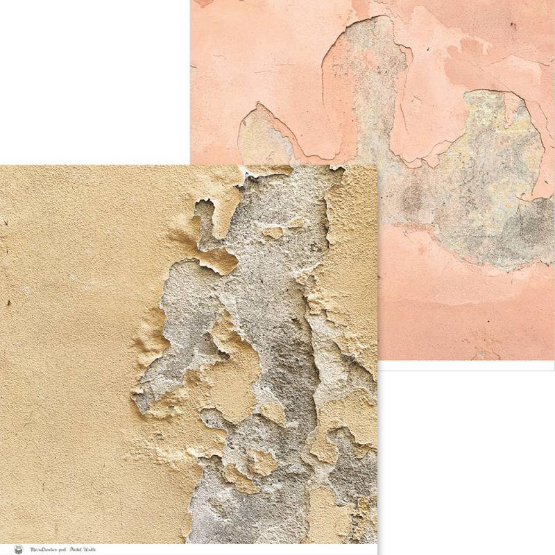 P13 Maxi Creative Pastel Walls Scrapbook 12x12 Paper 004